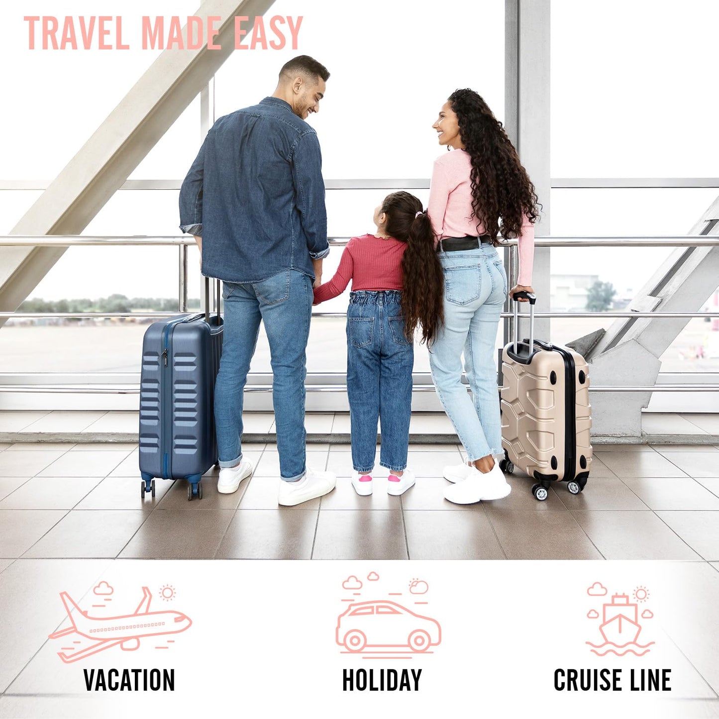 Veken Travel Cubes - 8 Piece Set