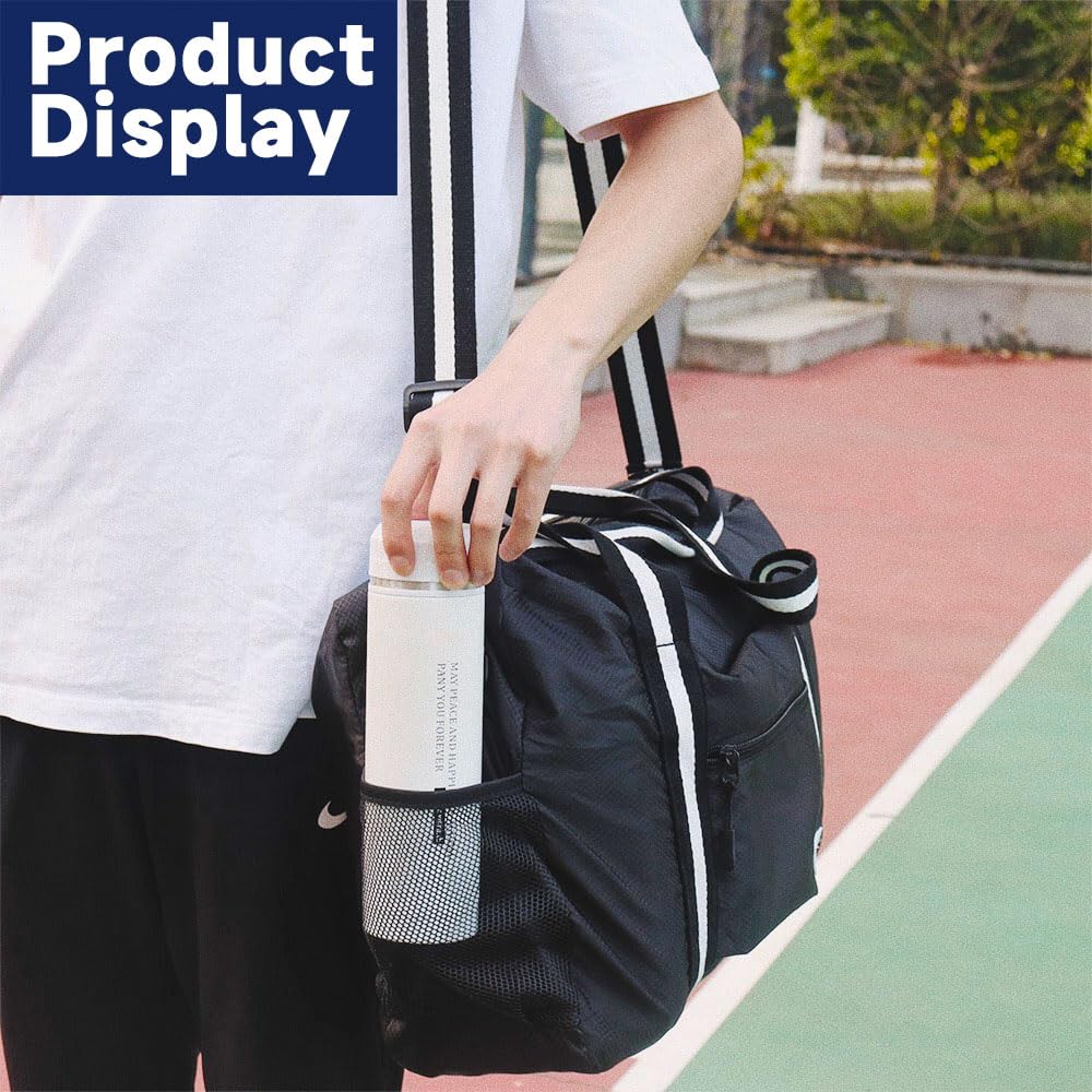 TravelLite Foldable Waterproof Duffle Tote Bag