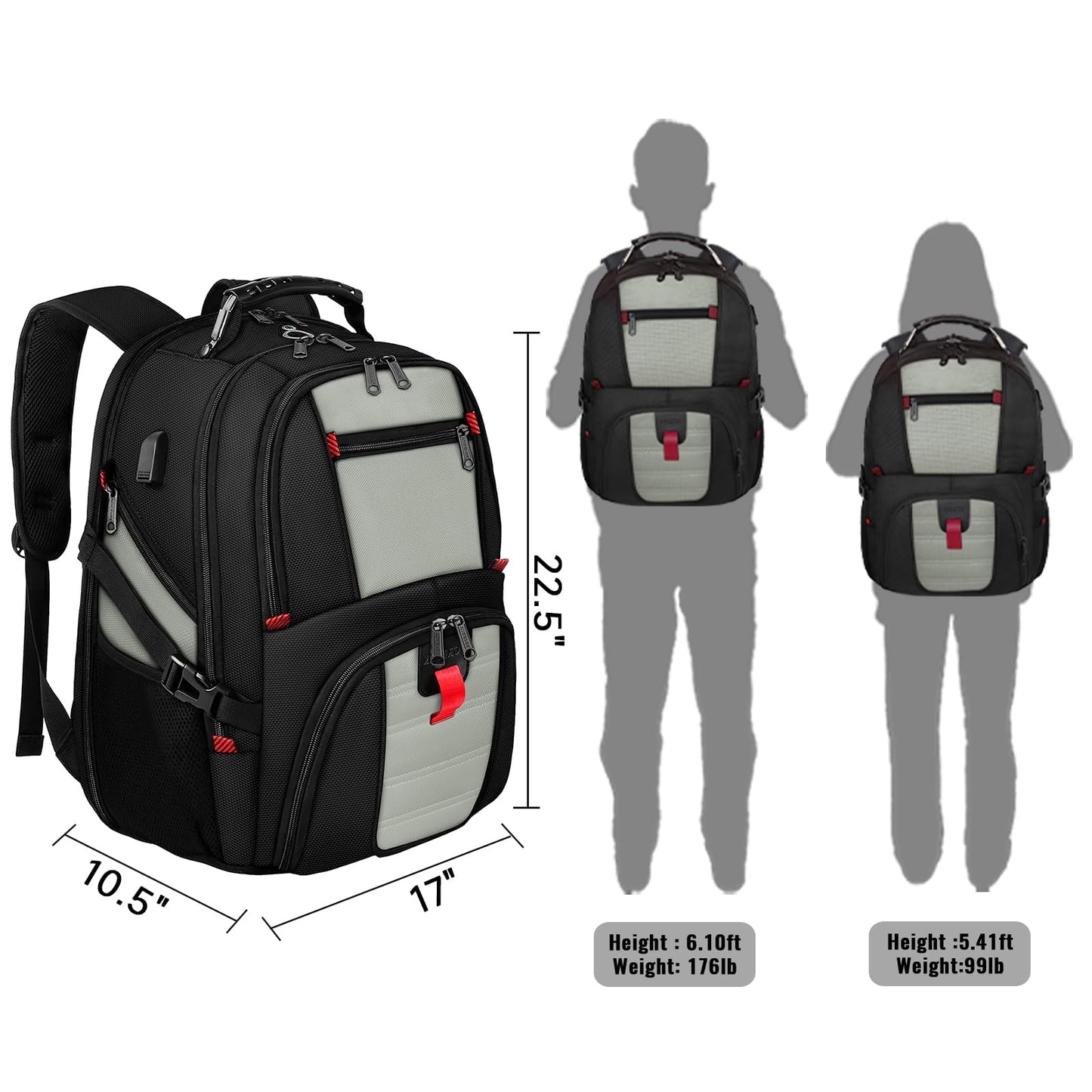 AirTech 50L Travel Backpack