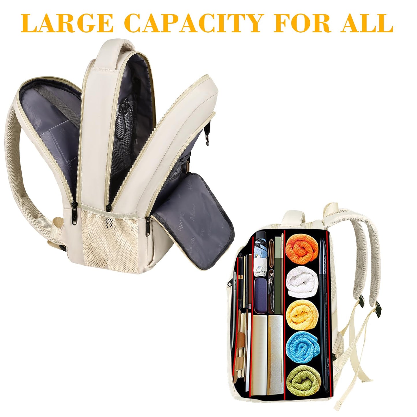 MATEIN SleekGuard Laptop Backpack with USB Port