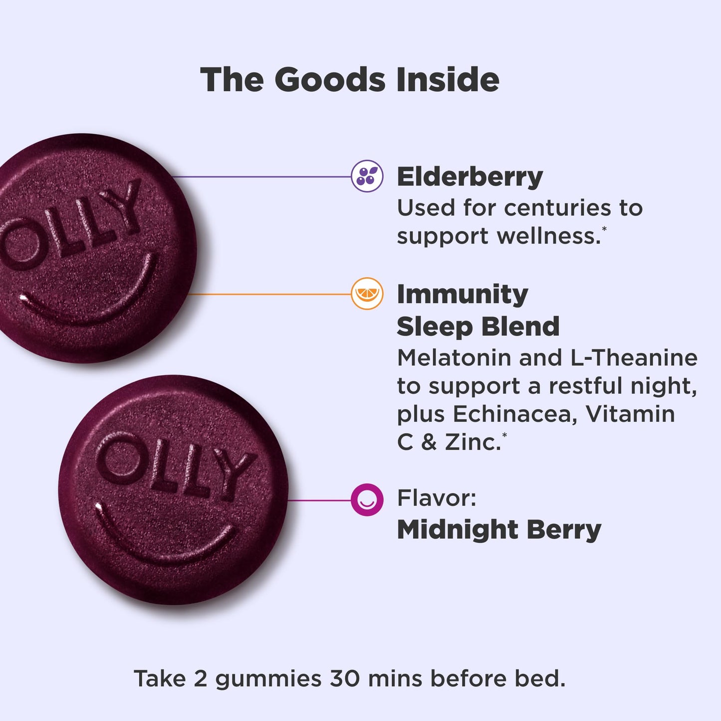 Berry Sleep & Immunity Boost Gummies