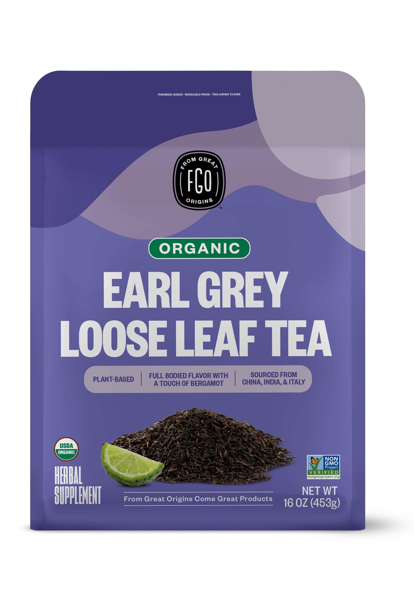 ElderZen Organic Tea - Caffeine-Free Eco Bags