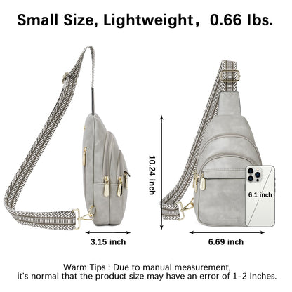 BOSTANTEN Chic Leather Crossbody Sling Bag