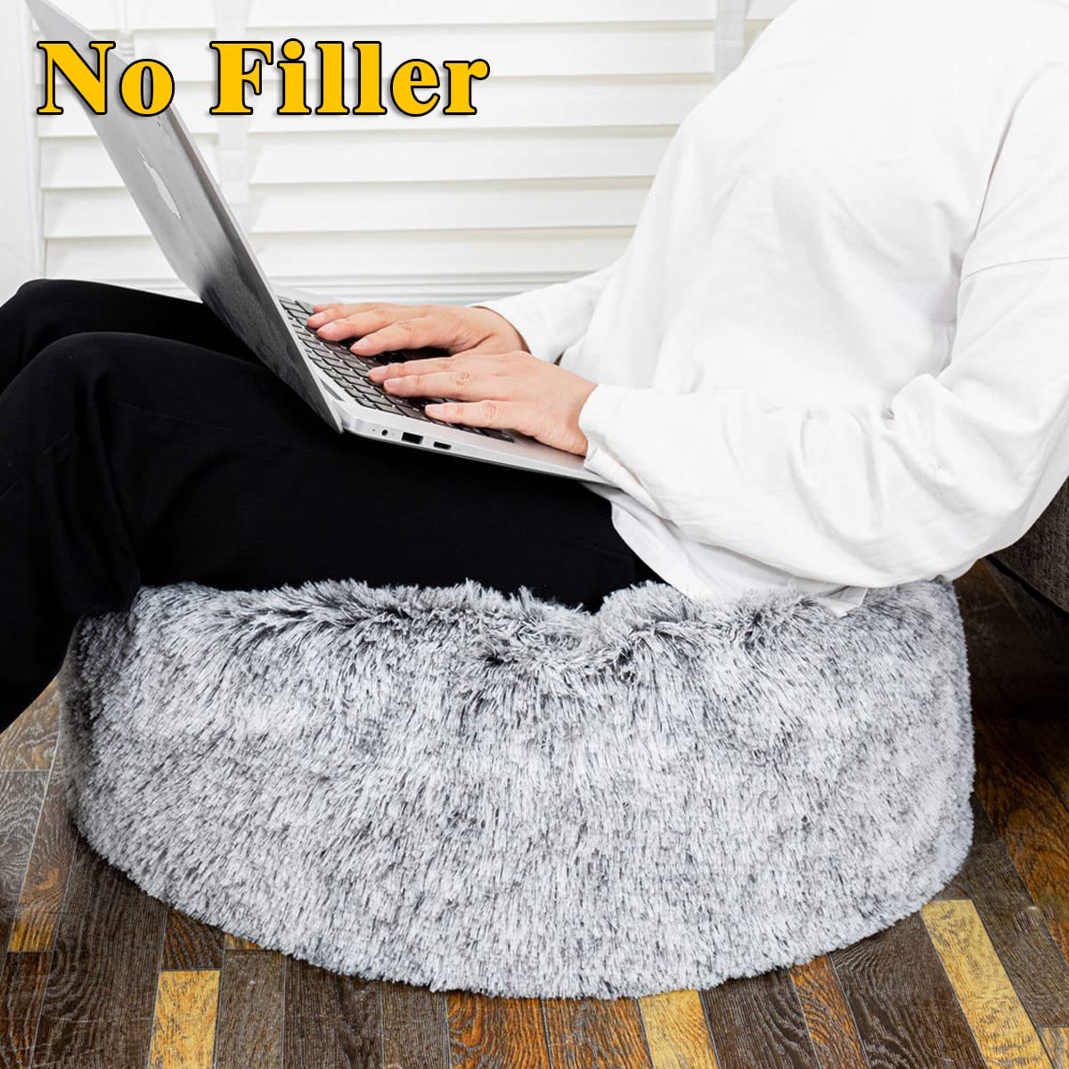VersaPouf: Unstuffed Ottoman & Foot Rest Cover