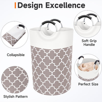 Collapsible Hamper Bag - Grey