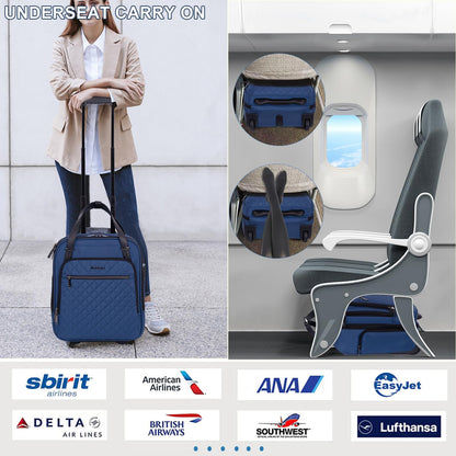 EMPSIGN 16 Wheeled Underseat Travel Bag