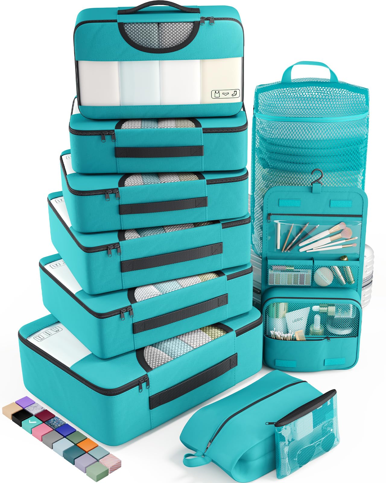 Veken Travel Cubes - 8 Piece Set