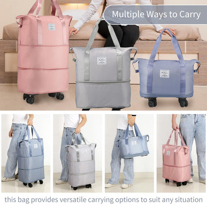 VoyagePro Expandable Wheeled Duffle Bag