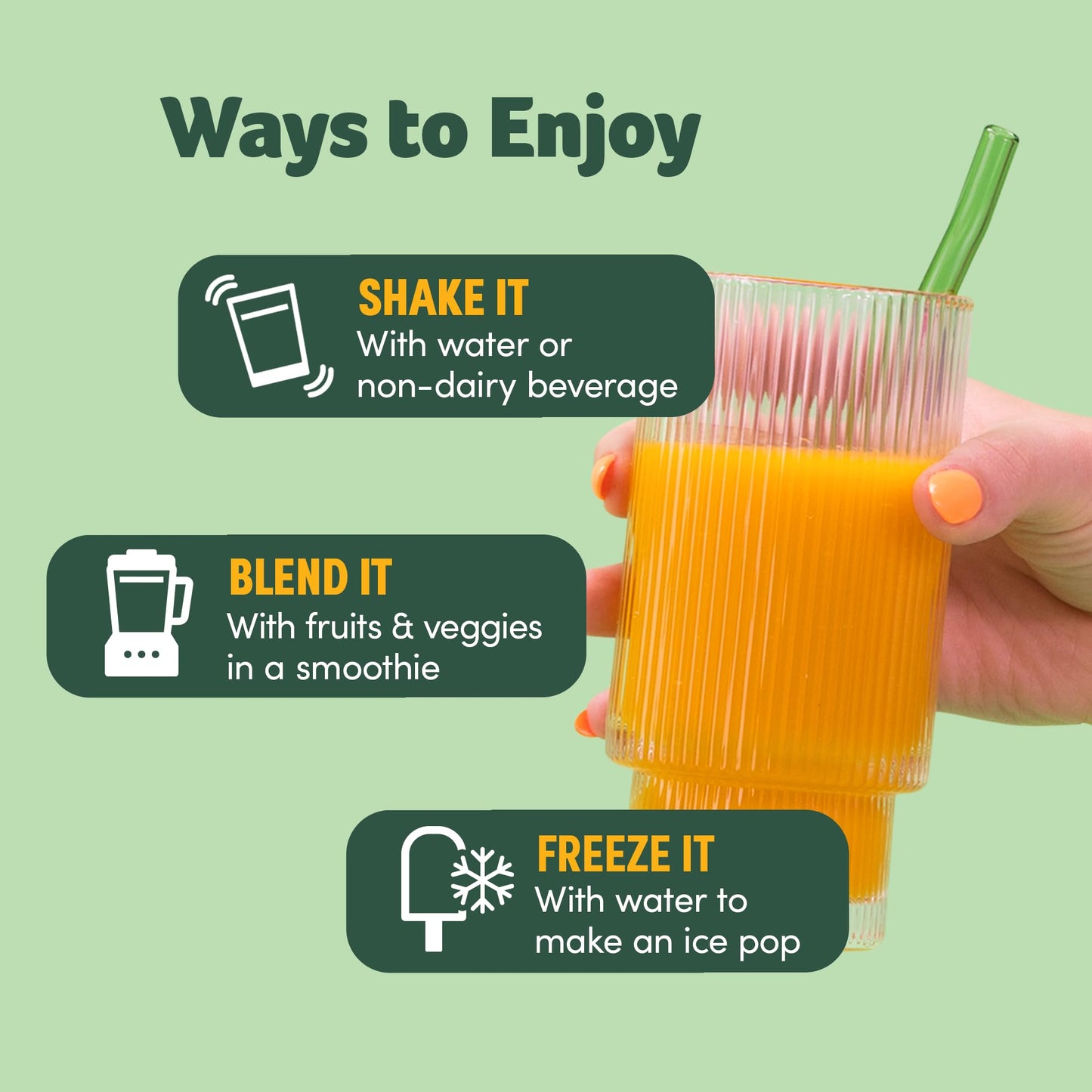 GreenBoost Superfood Smoothie Mix - Unflavored Bliss