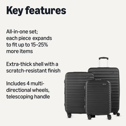 Rose Gold Hardside Carry-On