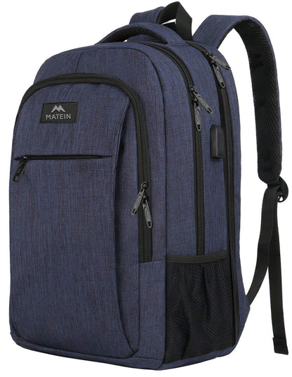 MATEIN SleekGuard Laptop Backpack with USB Port