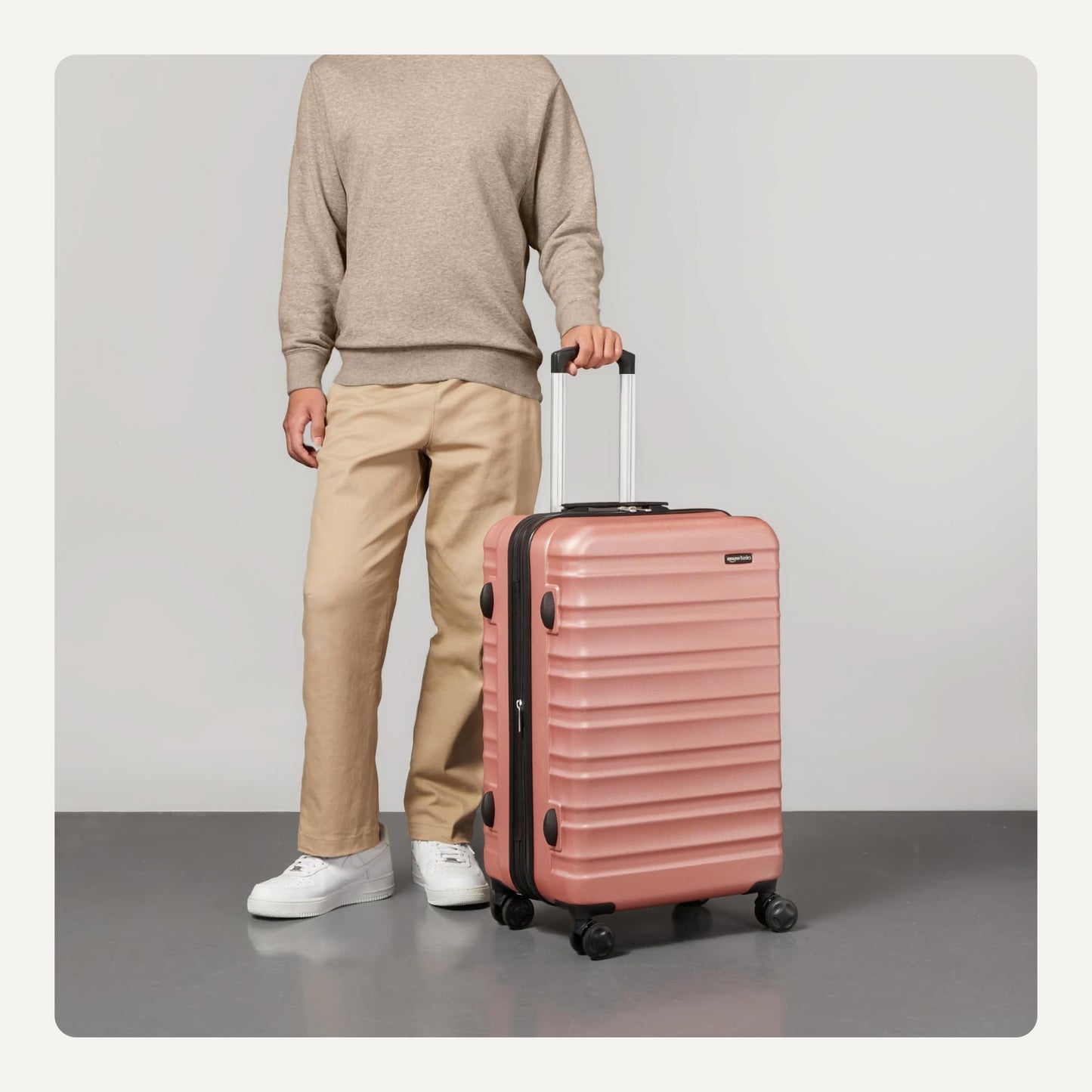Rose Gold Hardside Carry-On