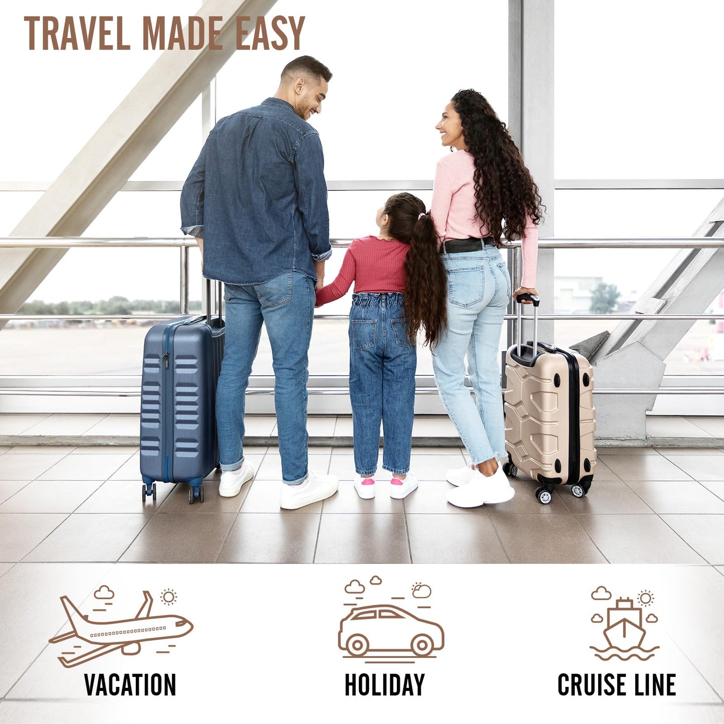 Veken Travel Cubes - 8 Piece Set