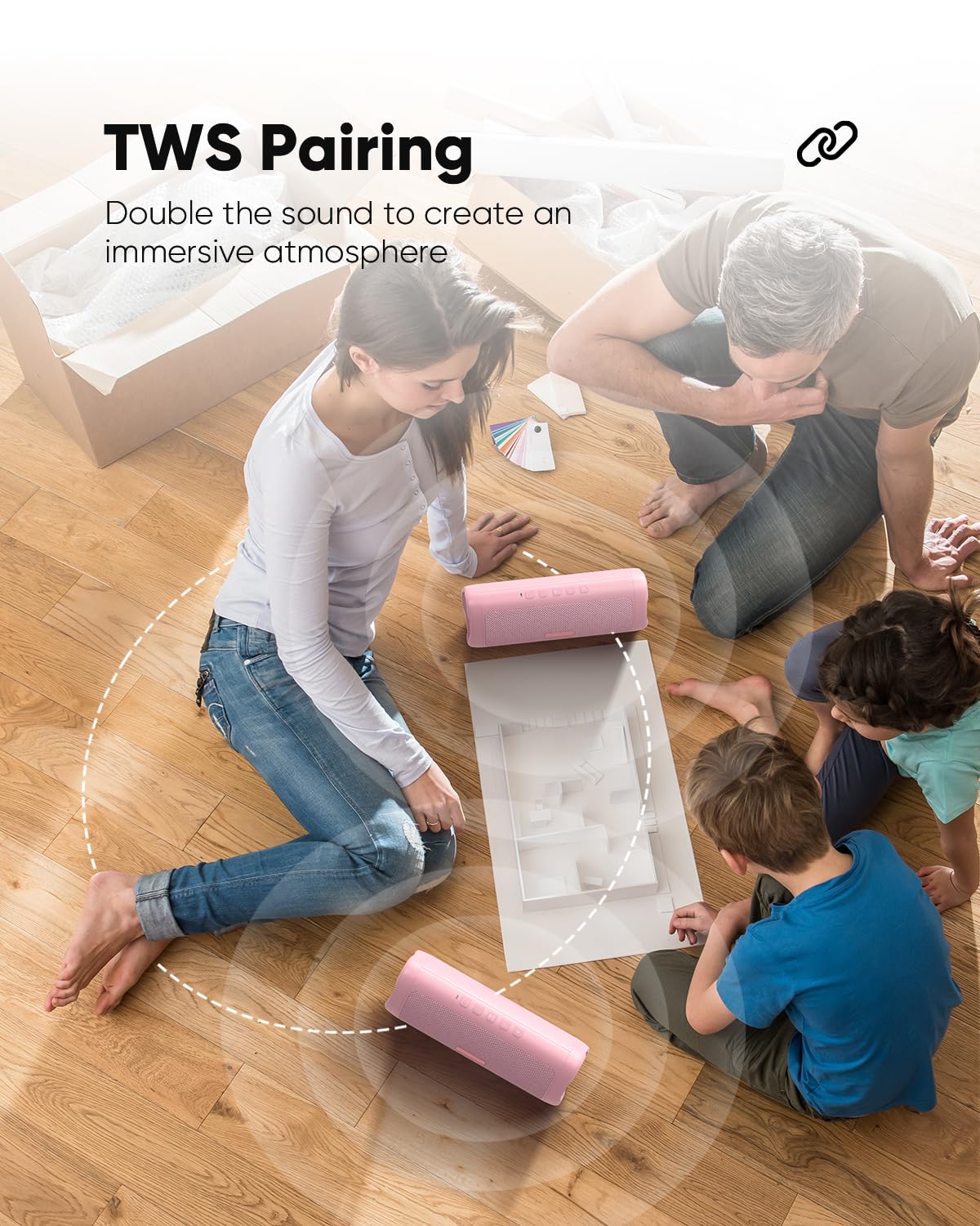 EchoVibe: Portable Waterproof Bluetooth Speaker