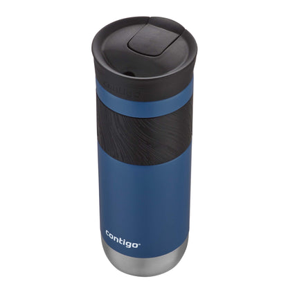 SNAPSEAL Grip Stainless Travel Mug 20oz - Blue/Berry