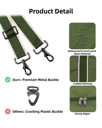 WALNEW Foldable Waterproof Travel Duffel Bag