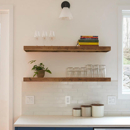 Rustic Farmhouse Shelves (008-40BN)