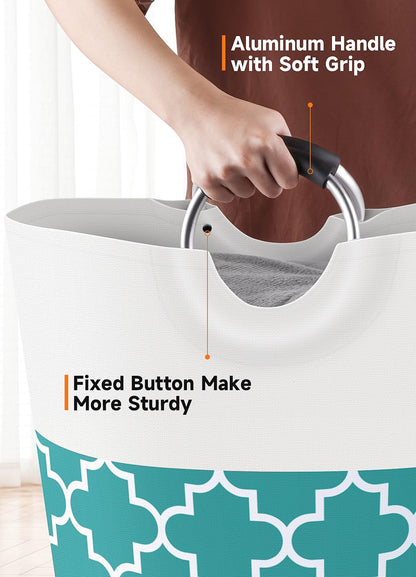 Collapsible Hamper Bag - Grey