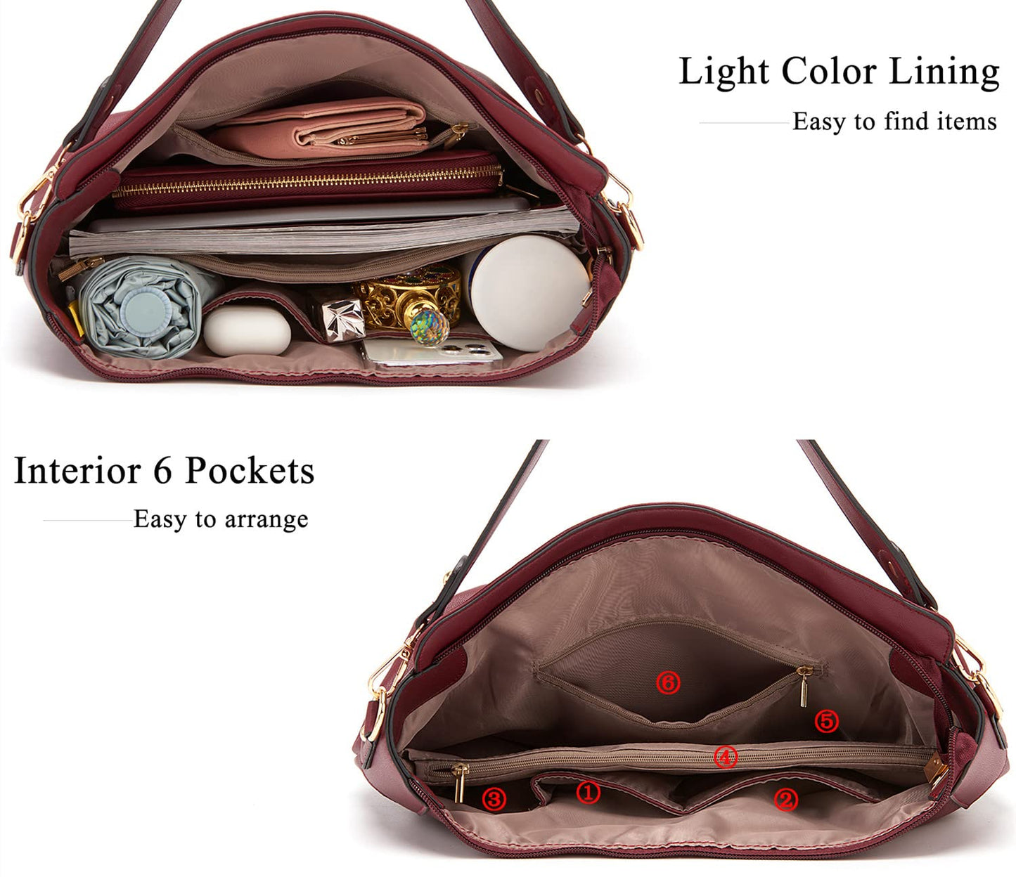 ChicCrossbody: Women's Tote & Wallet Set