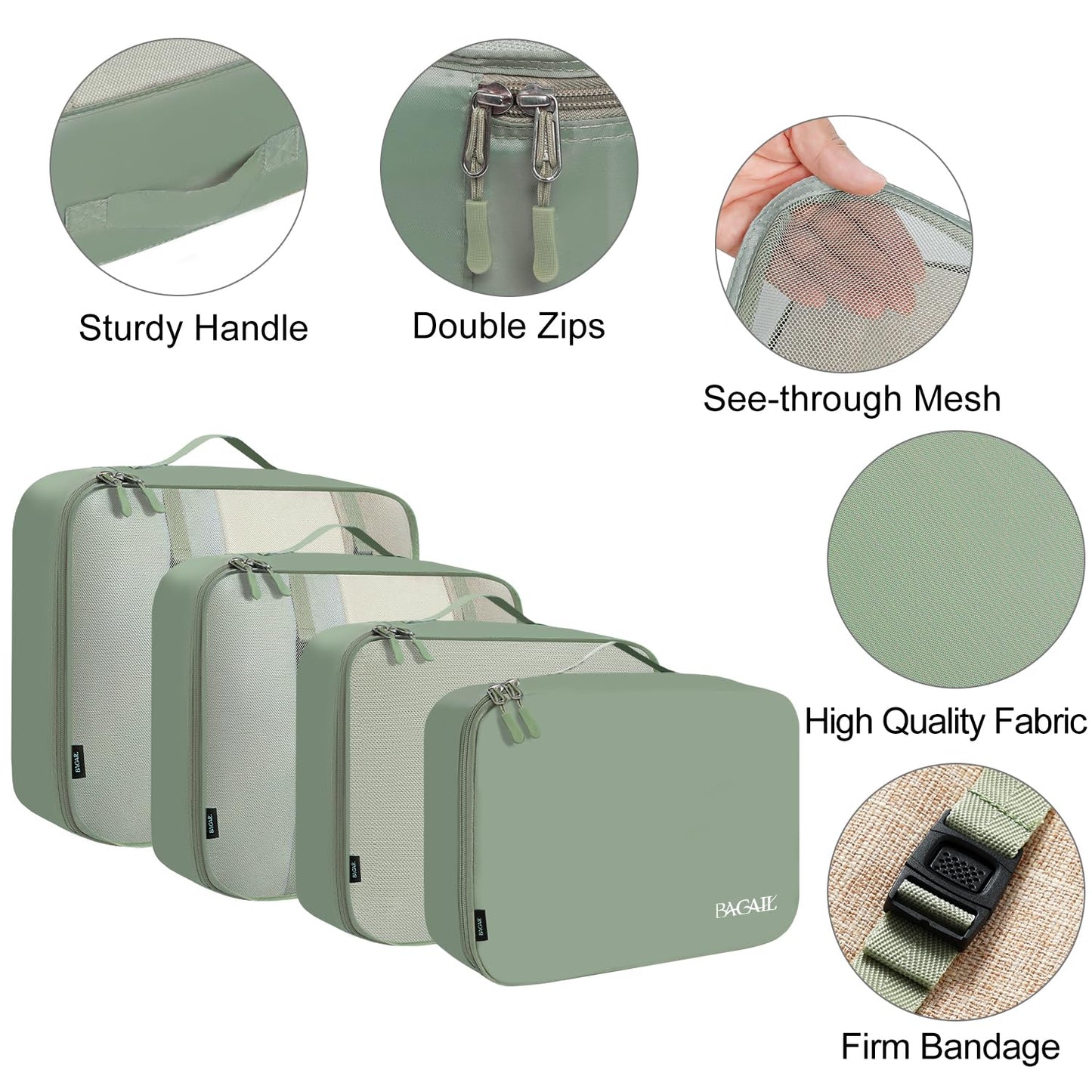 TravelMate 8-Piece Packing Cubes