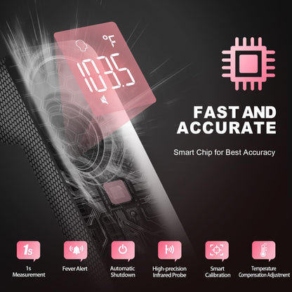 SmartScan No-Touch Thermometer: Family & Fever Care