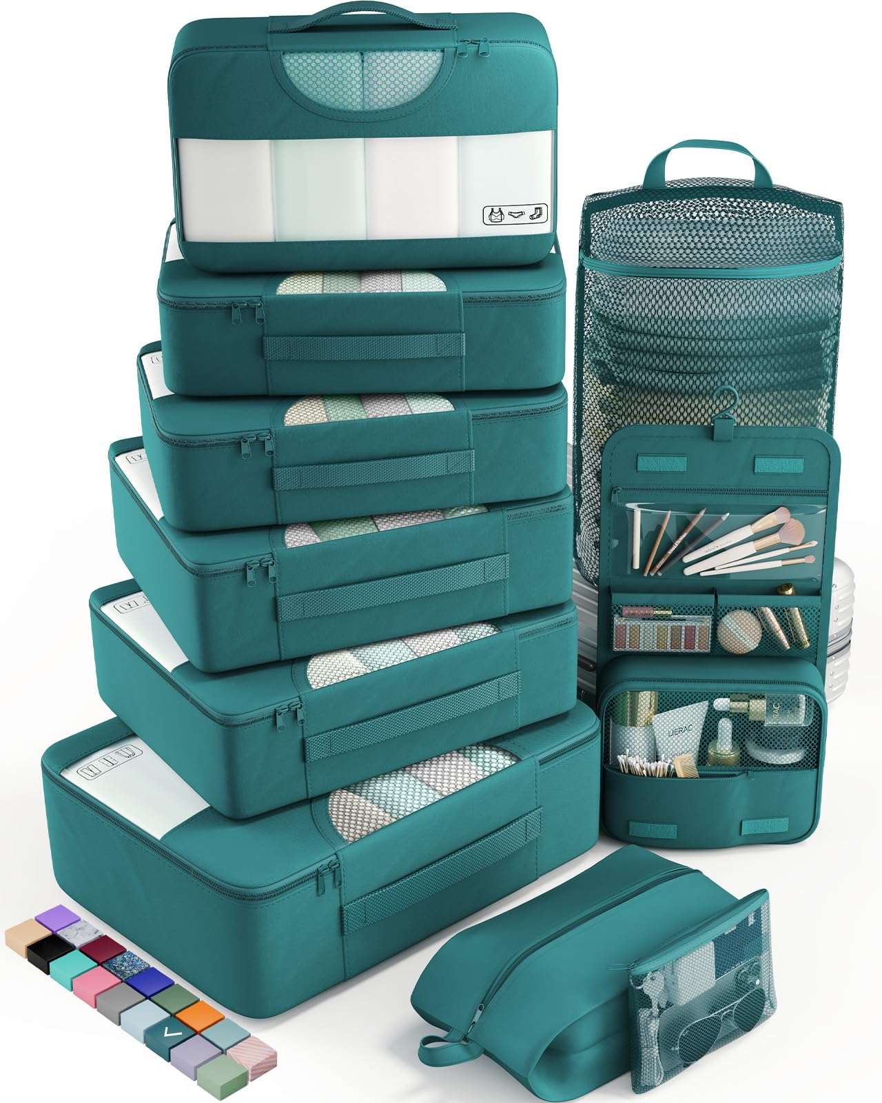 Veken Travel Cubes - 8 Piece Set