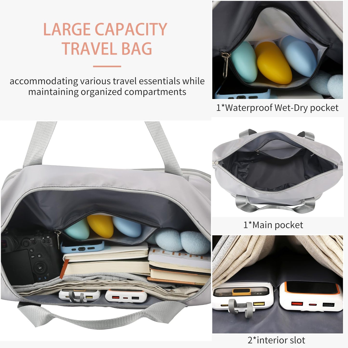 VoyagePro Expandable Wheeled Duffle Bag