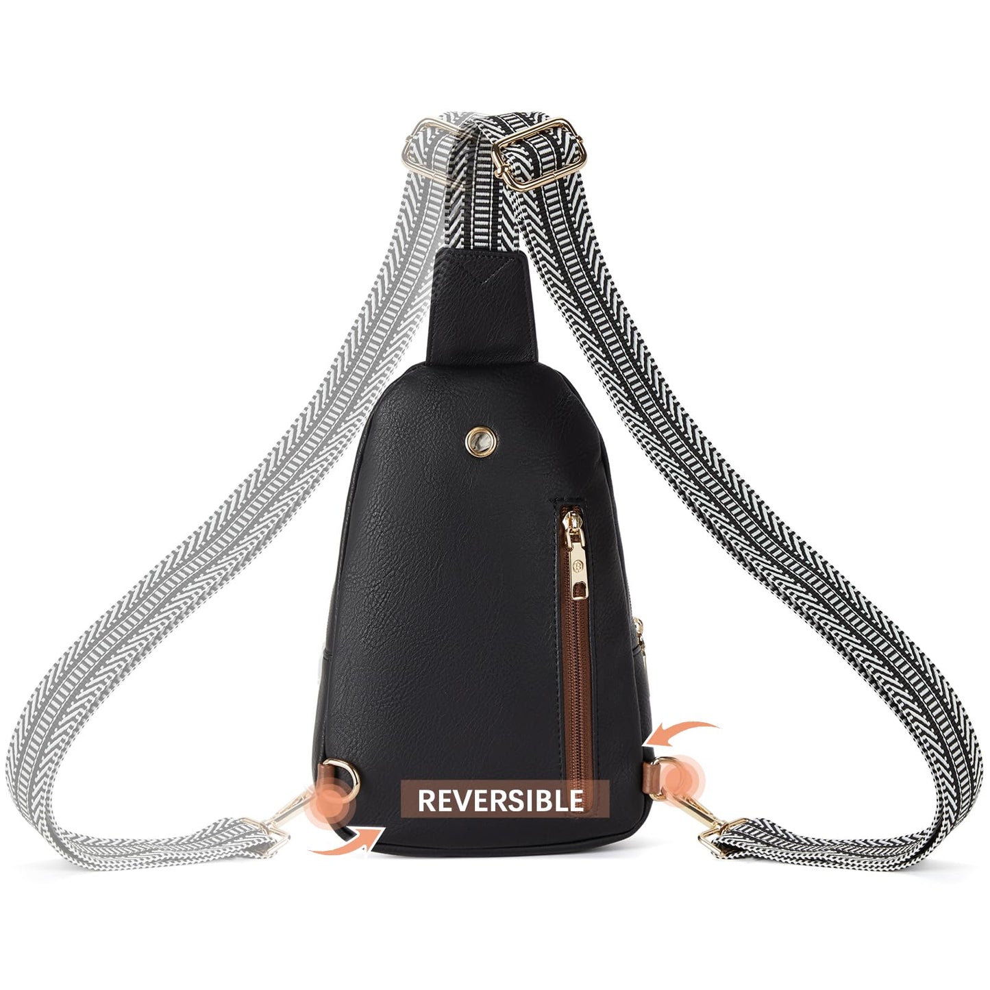 BOSTANTEN Chic Leather Crossbody Sling Bag