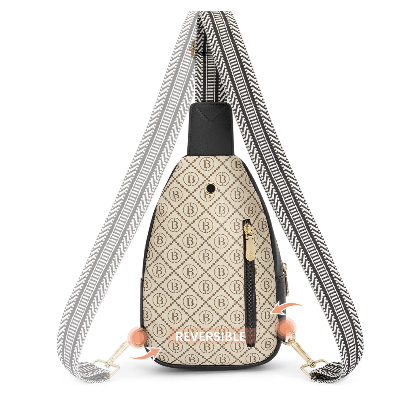 BOSTANTEN Chic Leather Crossbody Sling Bag