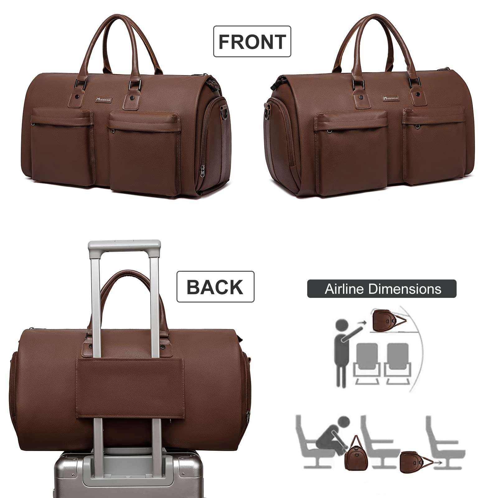 Modoker Travel Garment Bag - Versatile & Stylish