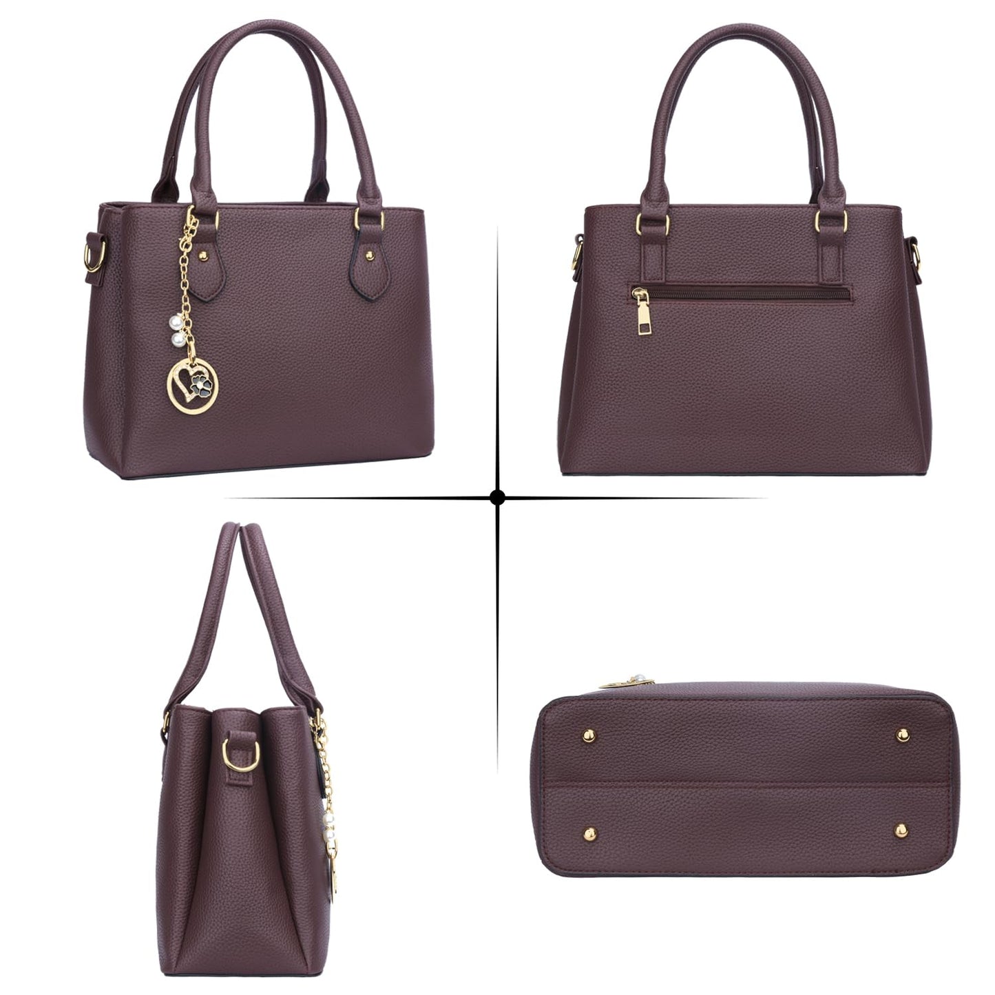 Luxe Leather Satchel & Crossbody Bags