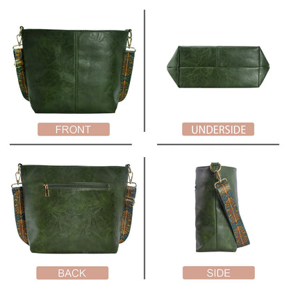 ChicHobo Vegan Leather Crossbody Bag with Strap