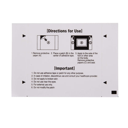 Verseo Energizing Tourmaline Foot Pads (30 Pack)