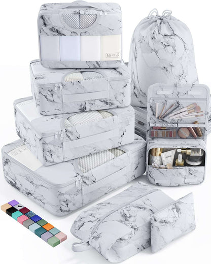 Veken Travel Cubes - 8 Piece Set