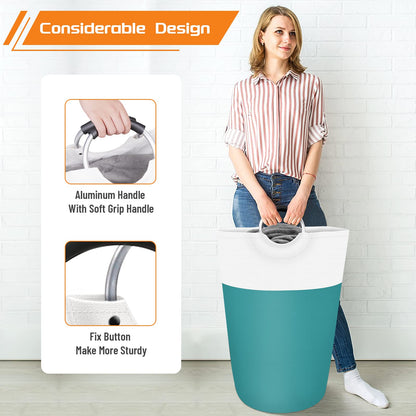 BlissTotes 90L Collapsible Laundry Hamper - Black