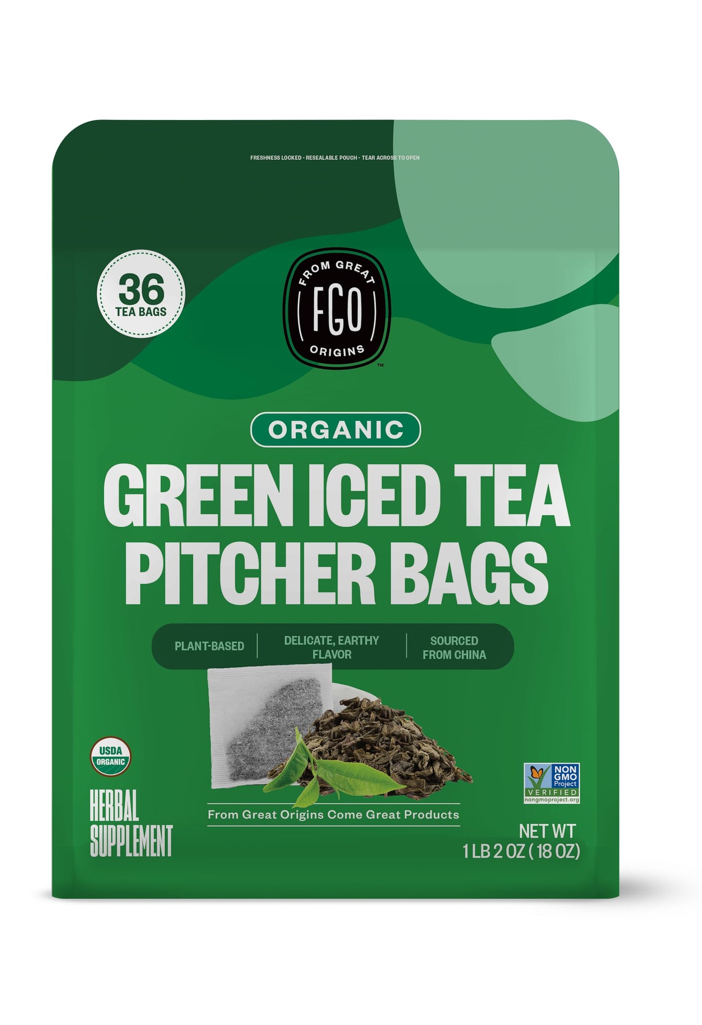 ElderZen Organic Tea - Caffeine-Free Eco Bags