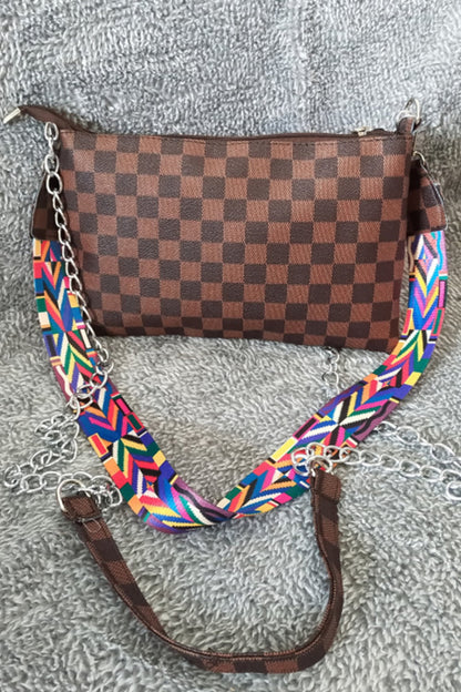 Adored PU Leather Studded Shoulder Bag - Premium handbags from Trendsi - Just $24.99! Shop now at Handbags Specialist Headquarter