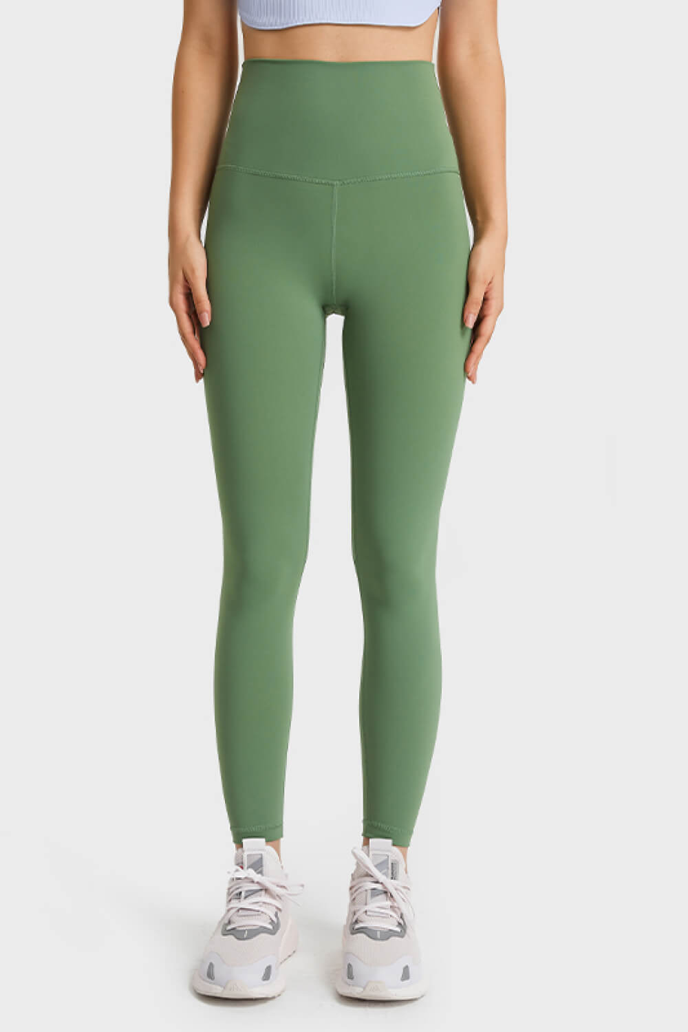 Millennia Ultra Soft High Waist Leggings - Premium Leggings from Trendsi - Just $57.72! Shop now at Handbags Specialist Headquarter