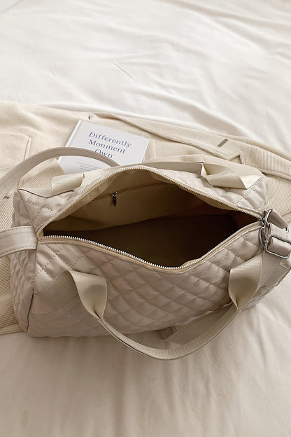 Stylish & Durable Large PU Leather Handbag - Premium Handbags from Trendsi - Just $27.99! Shop now at Handbags Specialist Headquarter