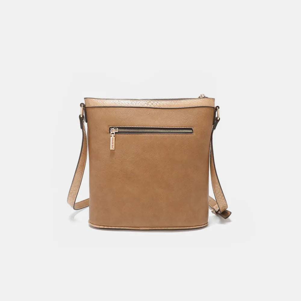 Nicole Lee USA Metallic Stitching Embroidery Inlaid Rhinestone Crossbody Bag - Premium Wallet from Trendsi - Just $58.99! Shop now at Handbags Specialist Headquarter