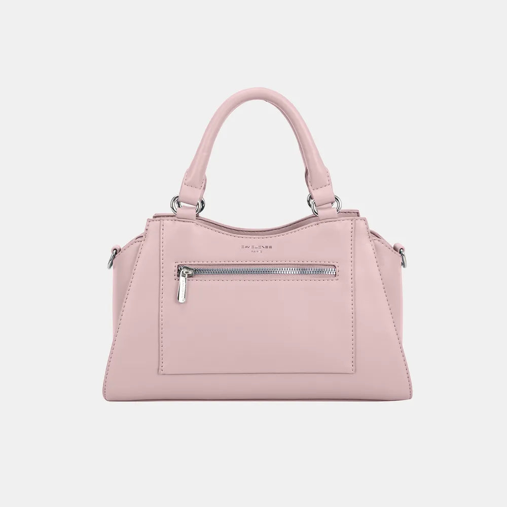 David Jones PU Leather Handbag - Premium Tote Bag from Trendsi - Just $43.99! Shop now at Handbags Specialist Headquarter