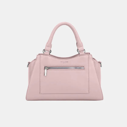 David Jones PU Leather Handbag - Premium Tote Bag from Trendsi - Just $43.99! Shop now at Handbags Specialist Headquarter