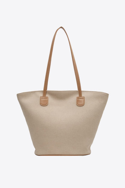 Canvas Tote Bag - Premium Tote Bag from Trendsi - Just $32.99! Shop now at Handbags Specialist Headquarter