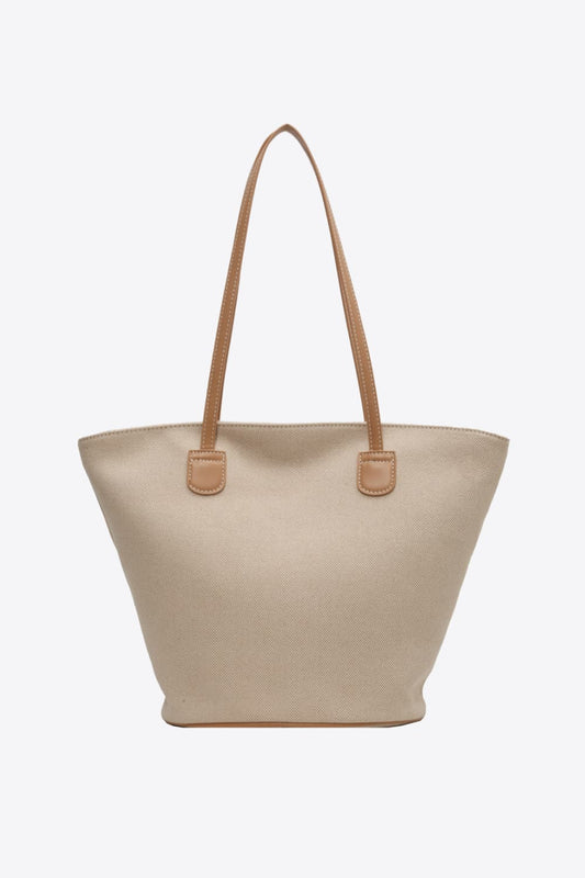 Canvas Tote Bag - Premium Tote Bag from Trendsi - Just $32.99! Shop now at Handbags Specialist Headquarter
