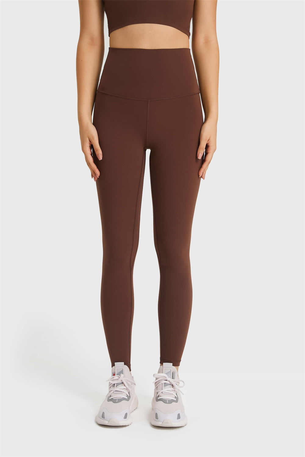 Millennia Ultra Soft High Waist Leggings - Premium Leggings from Trendsi - Just $57.72! Shop now at Handbags Specialist Headquarter