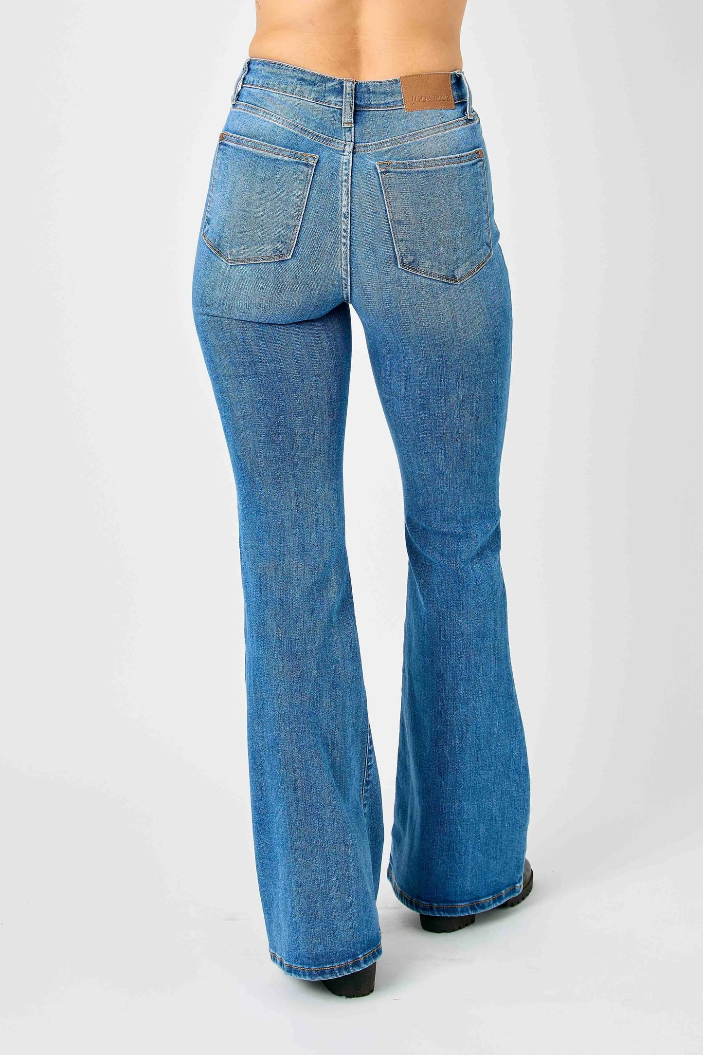 Judy Blue Full Size Hw Classic Flare Jeans Plus Size - Premium Women / Jeans & Denim from Trendsi - Just $67.99! Shop now at Handbags Specialist Headquarter