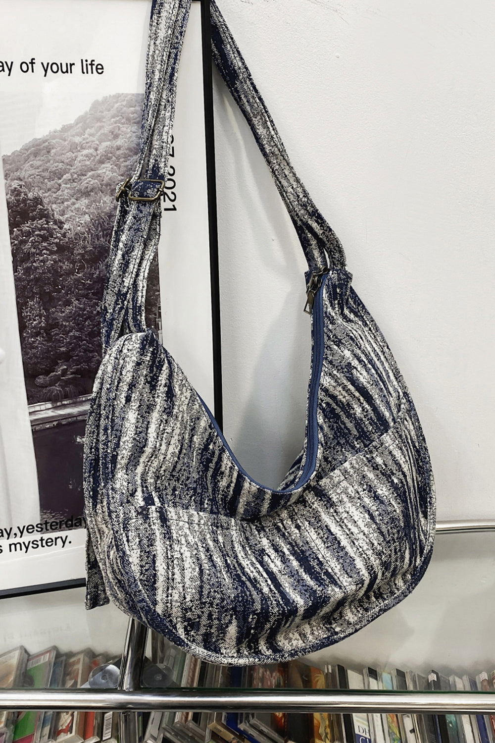 Canvas Sling Bag - Premium handbags from Trendsi - Just $29.99! Shop now at Handbags Specialist Headquarter