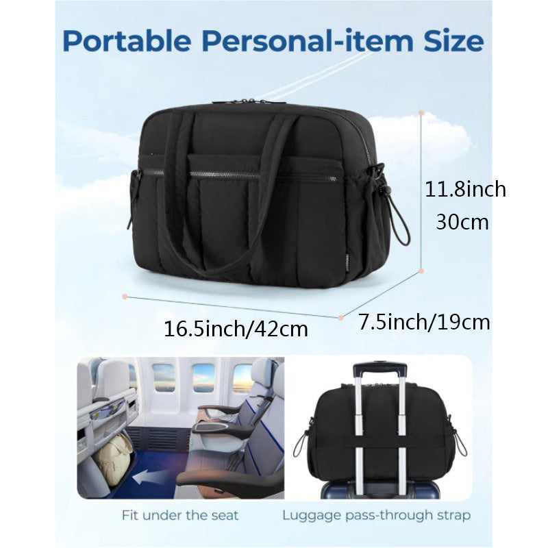 Travel bag large capacity luggage bag sports and fitness bag with toiletries bag compartment shoulder bag - Premium Weekender Bag from eprolo - Just $36.99! Shop now at Handbags Specialist Headquarter