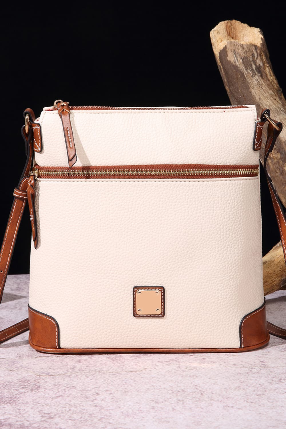 PU Leather Crossbody Bag - Premium handbags from Trendsi - Just $44.99! Shop now at Handbags Specialist Headquarter