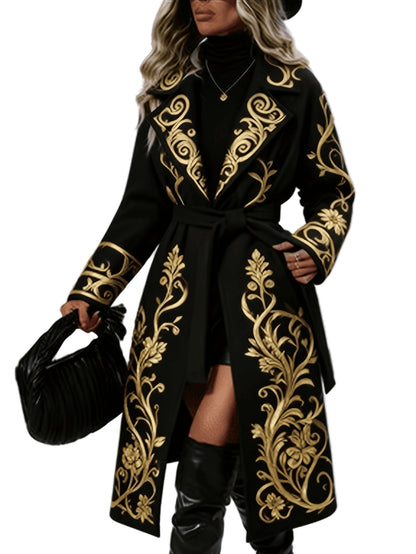 EleganceMax: Luxe Long Coat